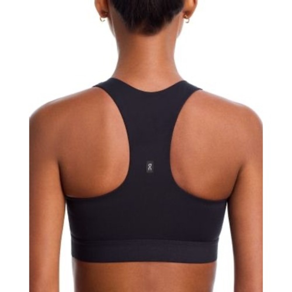 On Cloud Running Core Bra Womens Medium Black Racerback - Picture 2 of 9